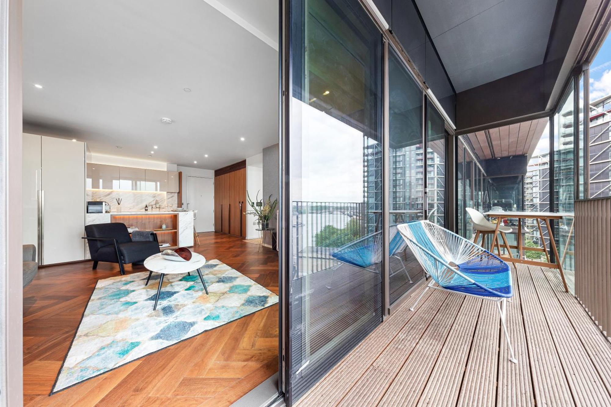 River Panorama Central London 2 Bedroom New Development Kültér fotó