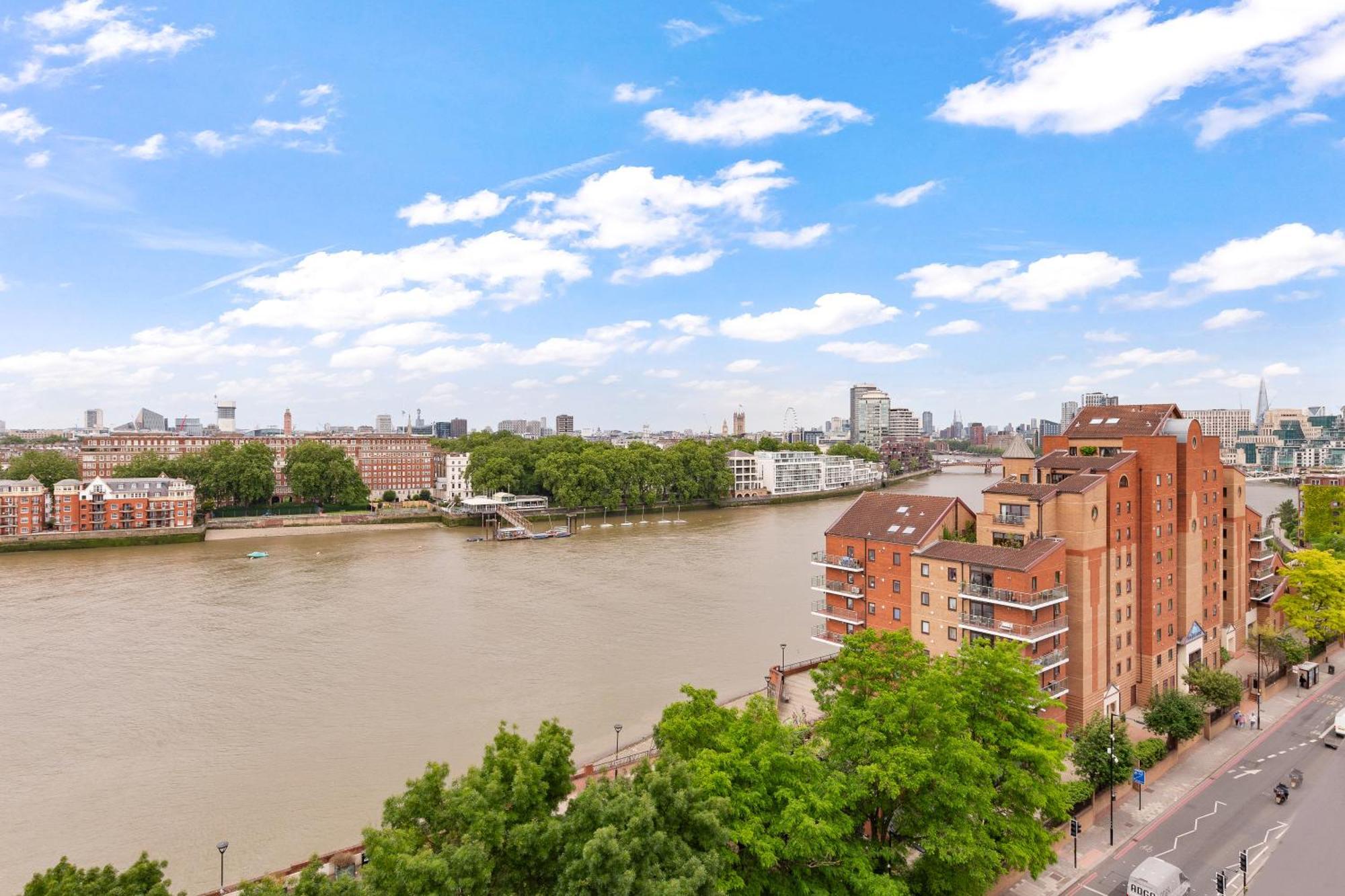 River Panorama Central London 2 Bedroom New Development Kültér fotó