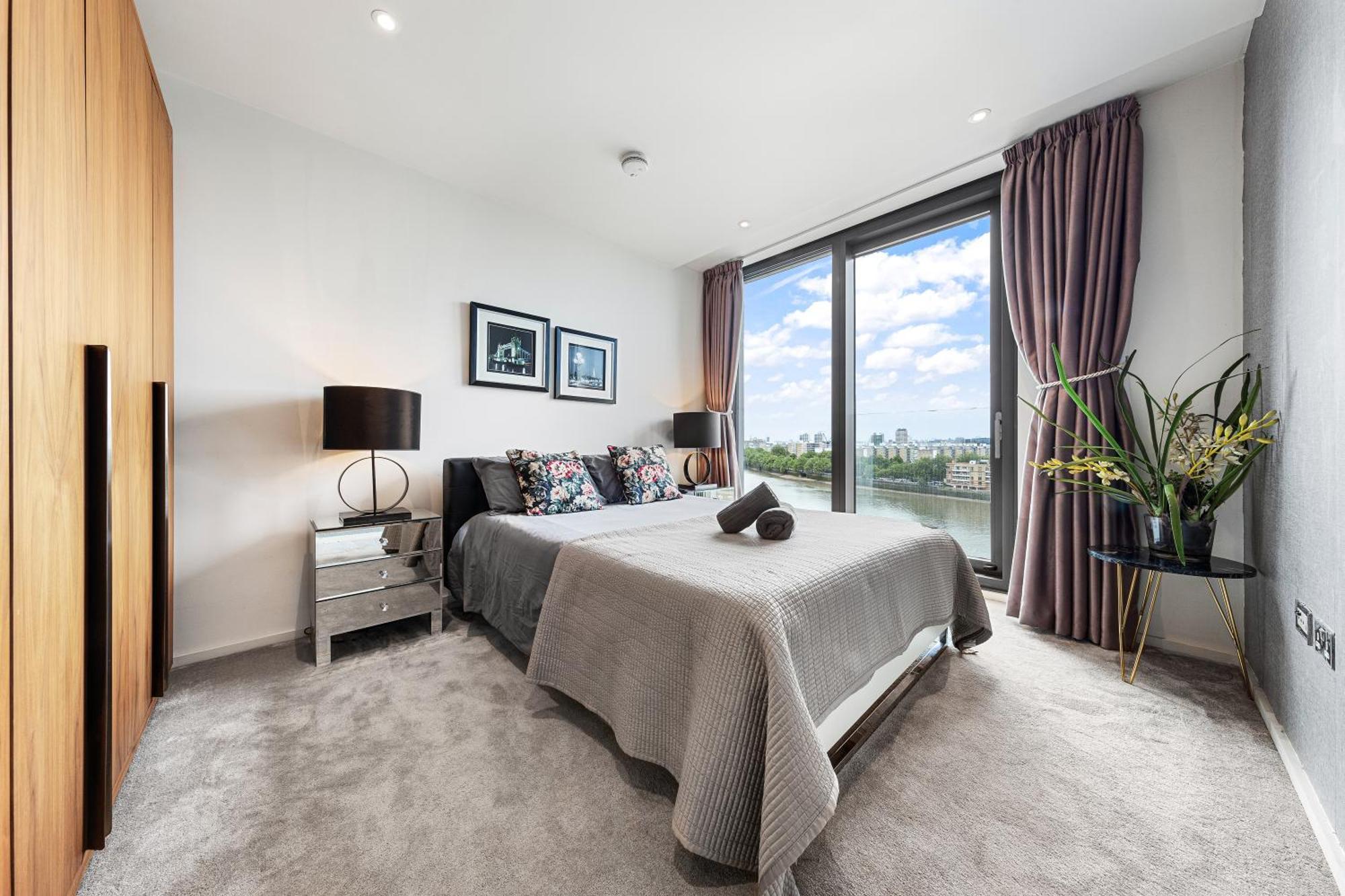 River Panorama Central London 2 Bedroom New Development Kültér fotó