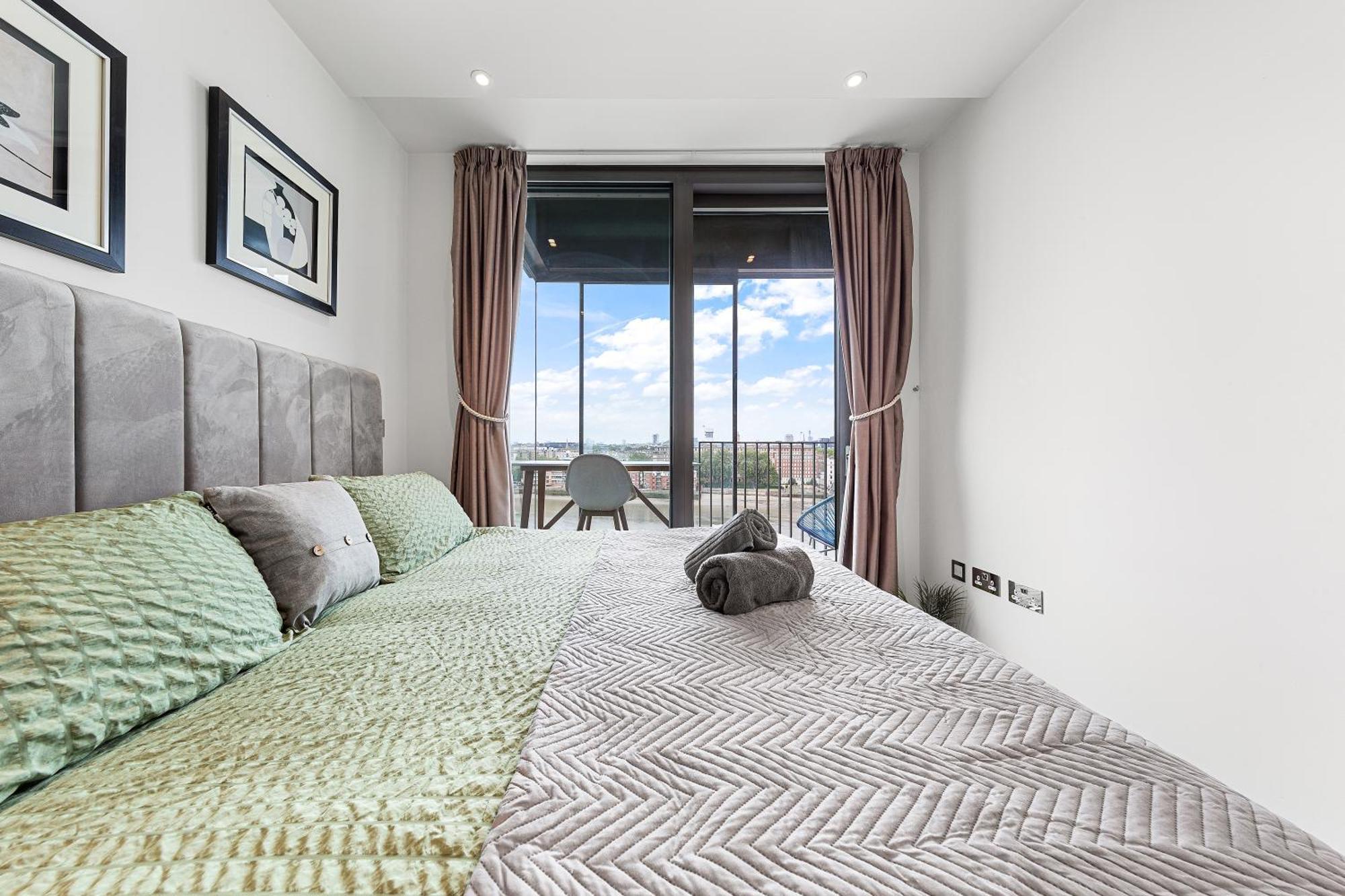 River Panorama Central London 2 Bedroom New Development Kültér fotó