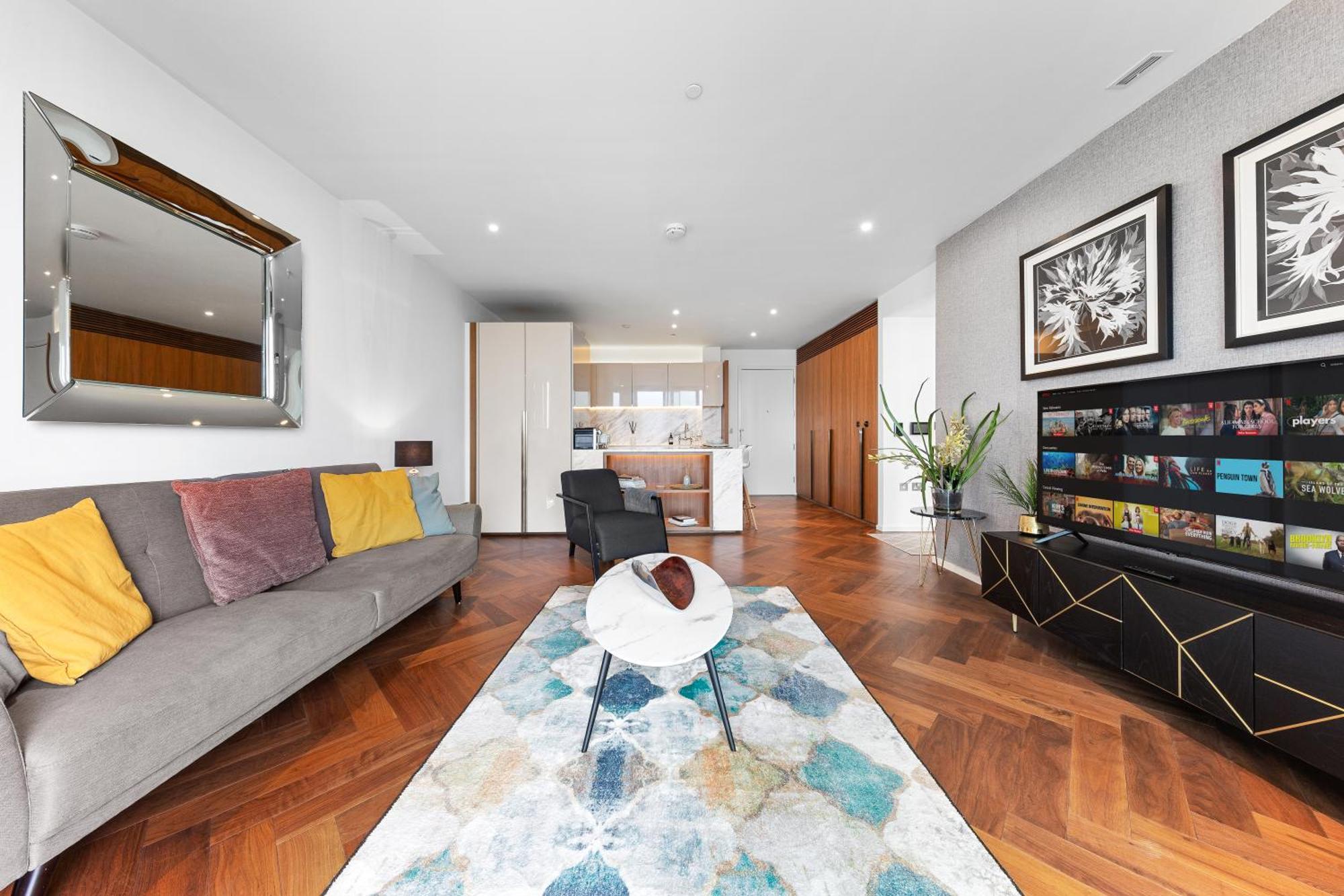 River Panorama Central London 2 Bedroom New Development Kültér fotó