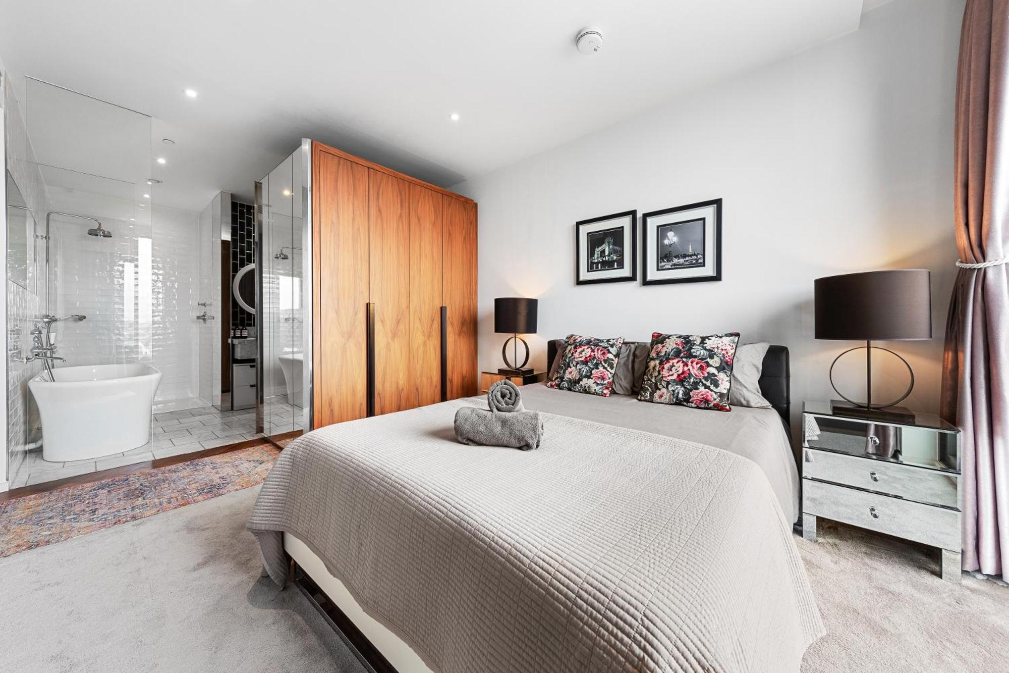 River Panorama Central London 2 Bedroom New Development Kültér fotó
