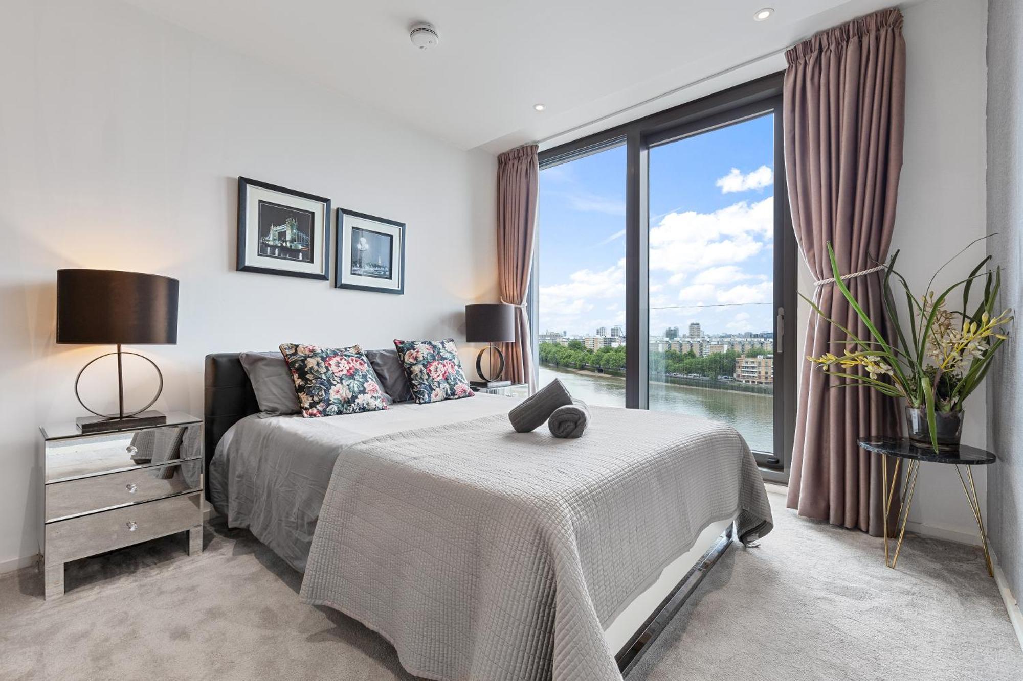 River Panorama Central London 2 Bedroom New Development Kültér fotó