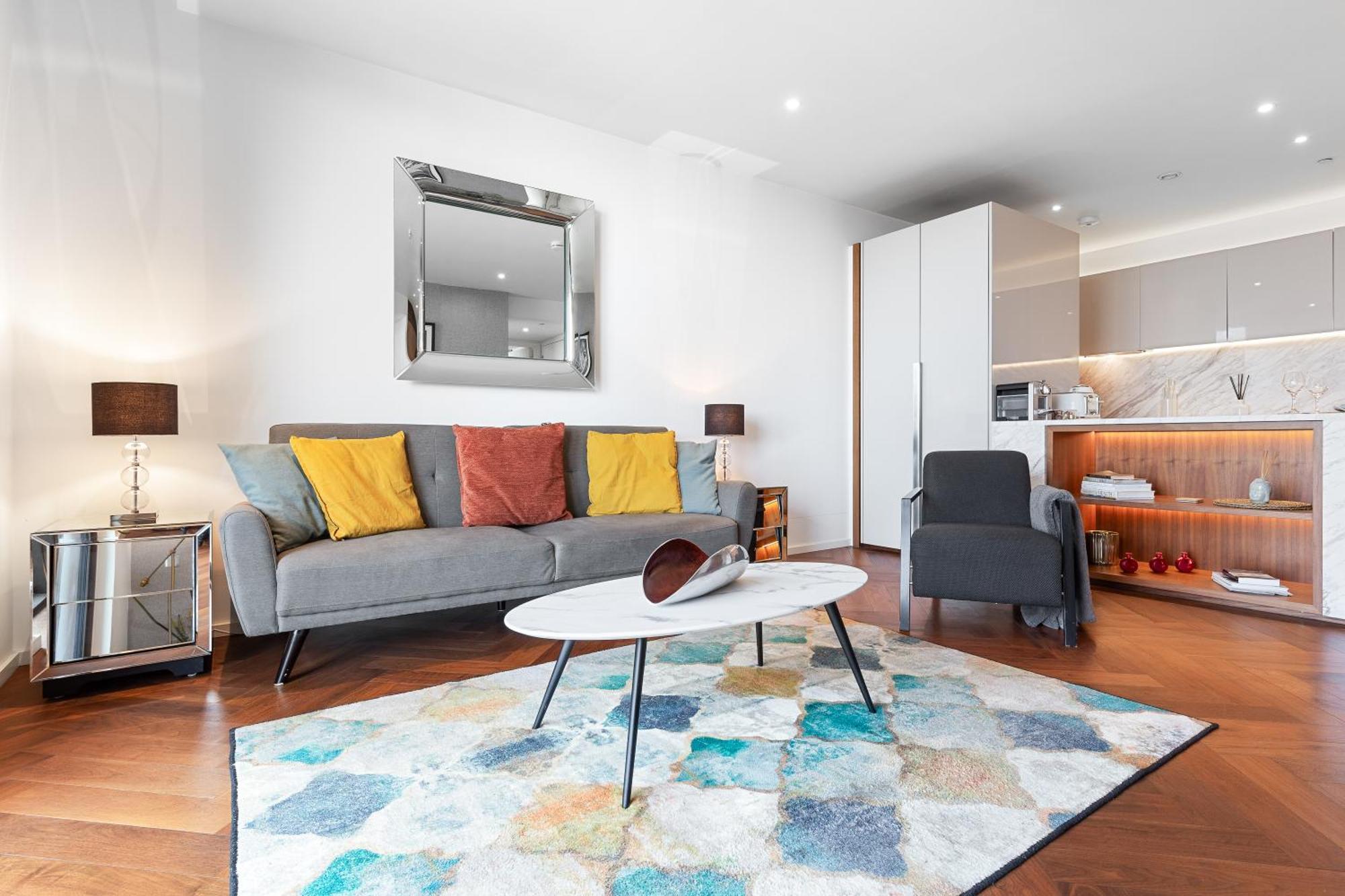 River Panorama Central London 2 Bedroom New Development Kültér fotó