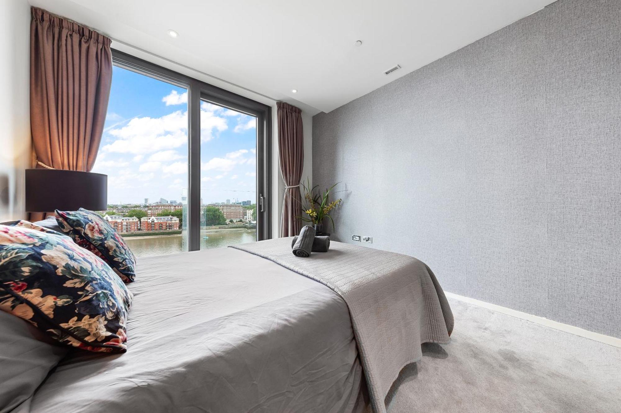 River Panorama Central London 2 Bedroom New Development Kültér fotó