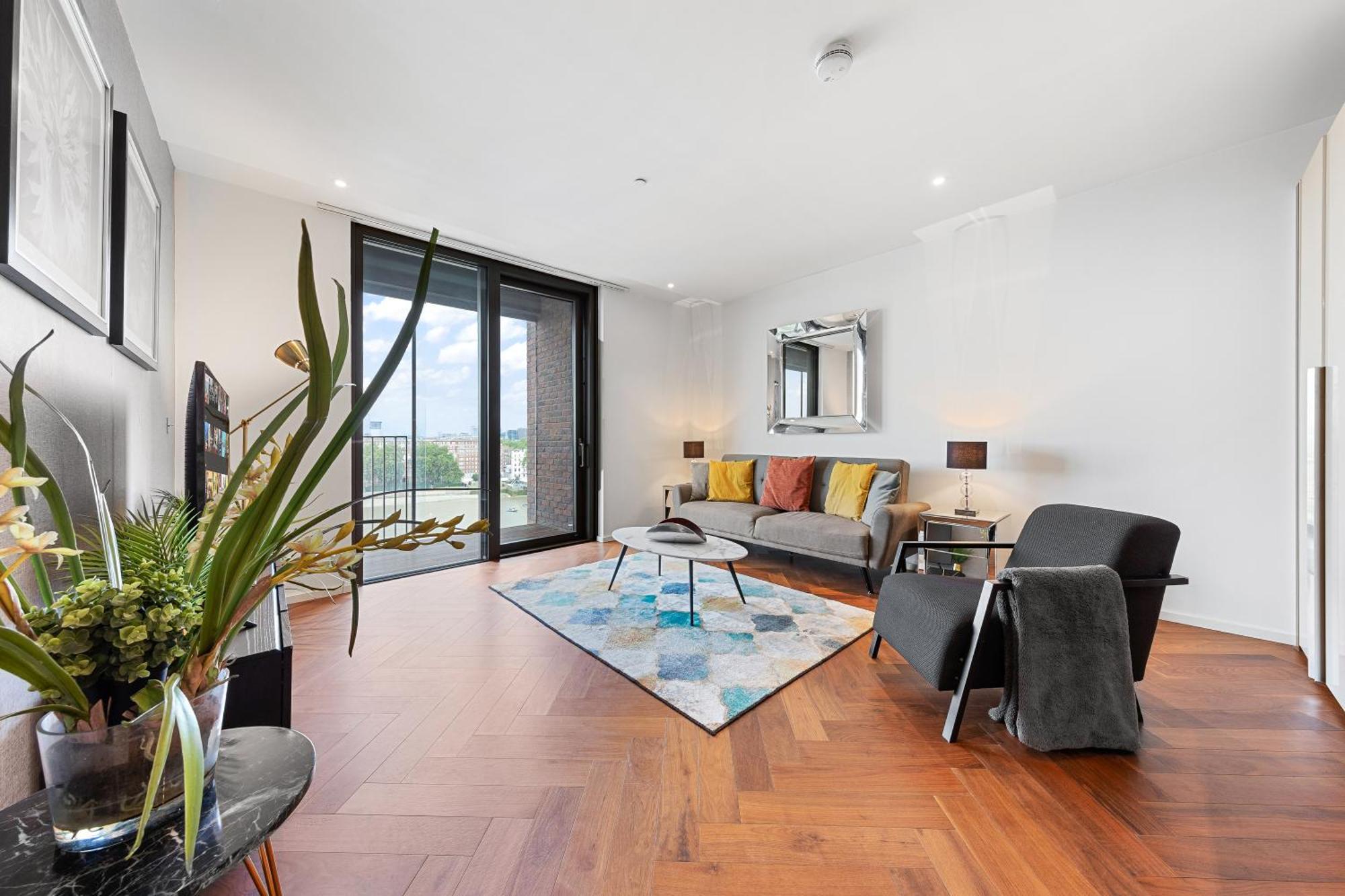 River Panorama Central London 2 Bedroom New Development Kültér fotó
