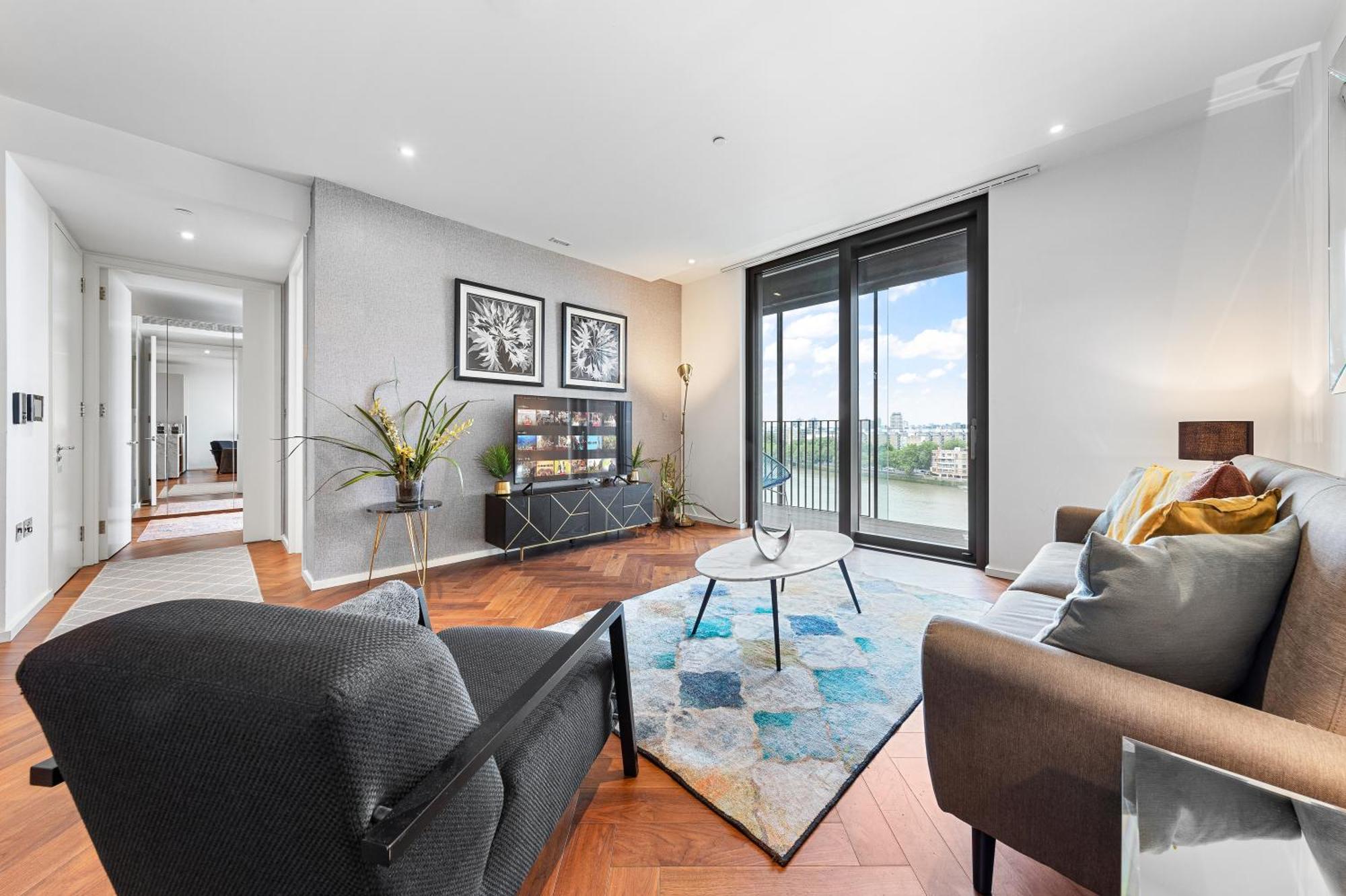 River Panorama Central London 2 Bedroom New Development Kültér fotó