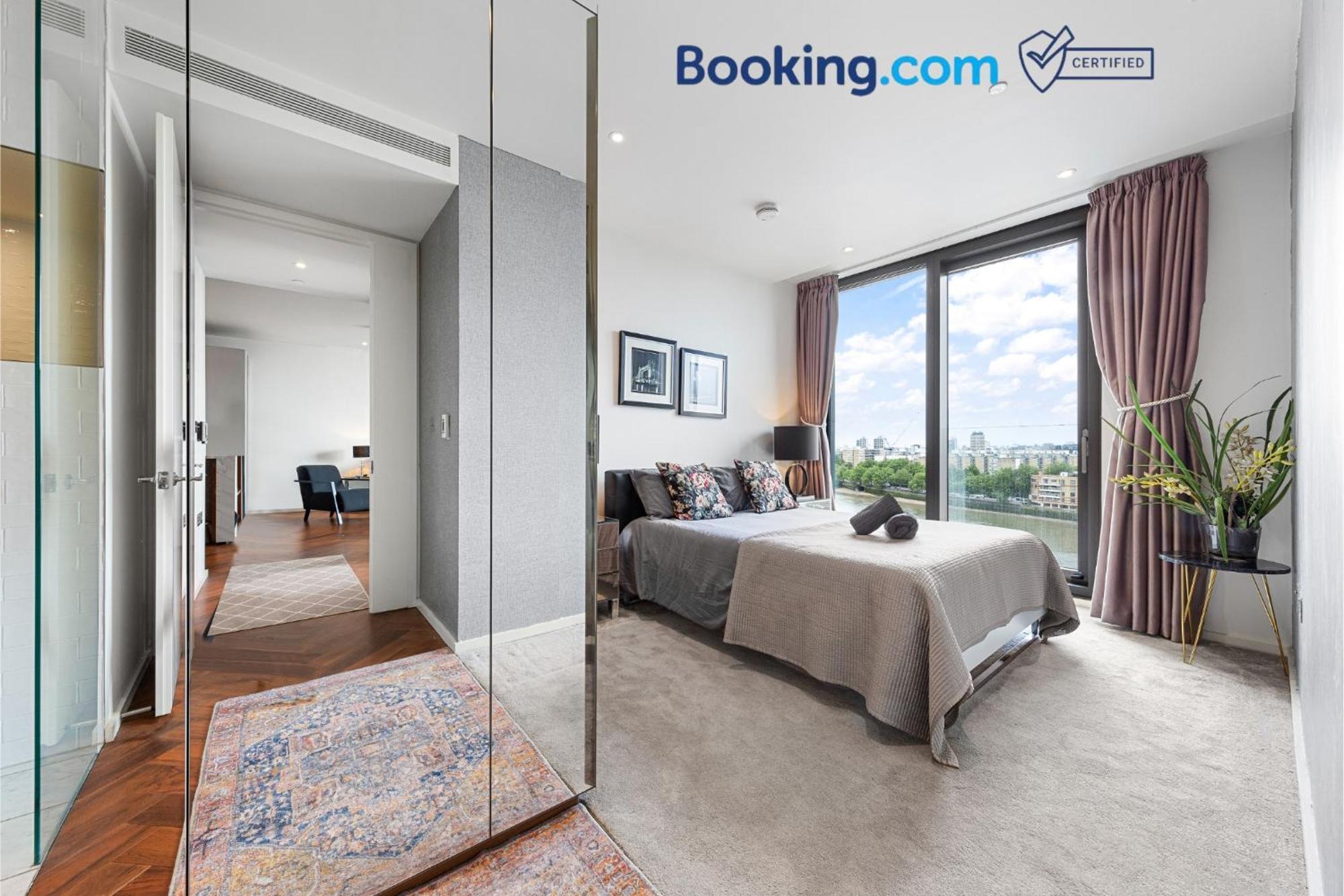River Panorama Central London 2 Bedroom New Development Kültér fotó